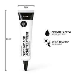 The INKEY List Succinic Acid Acne Blemish Treatment Gel 15ml 4
