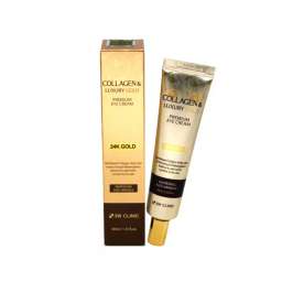 3W CLINIC Collagen & Luxury Gold Premium Eye Cream 40ml 2