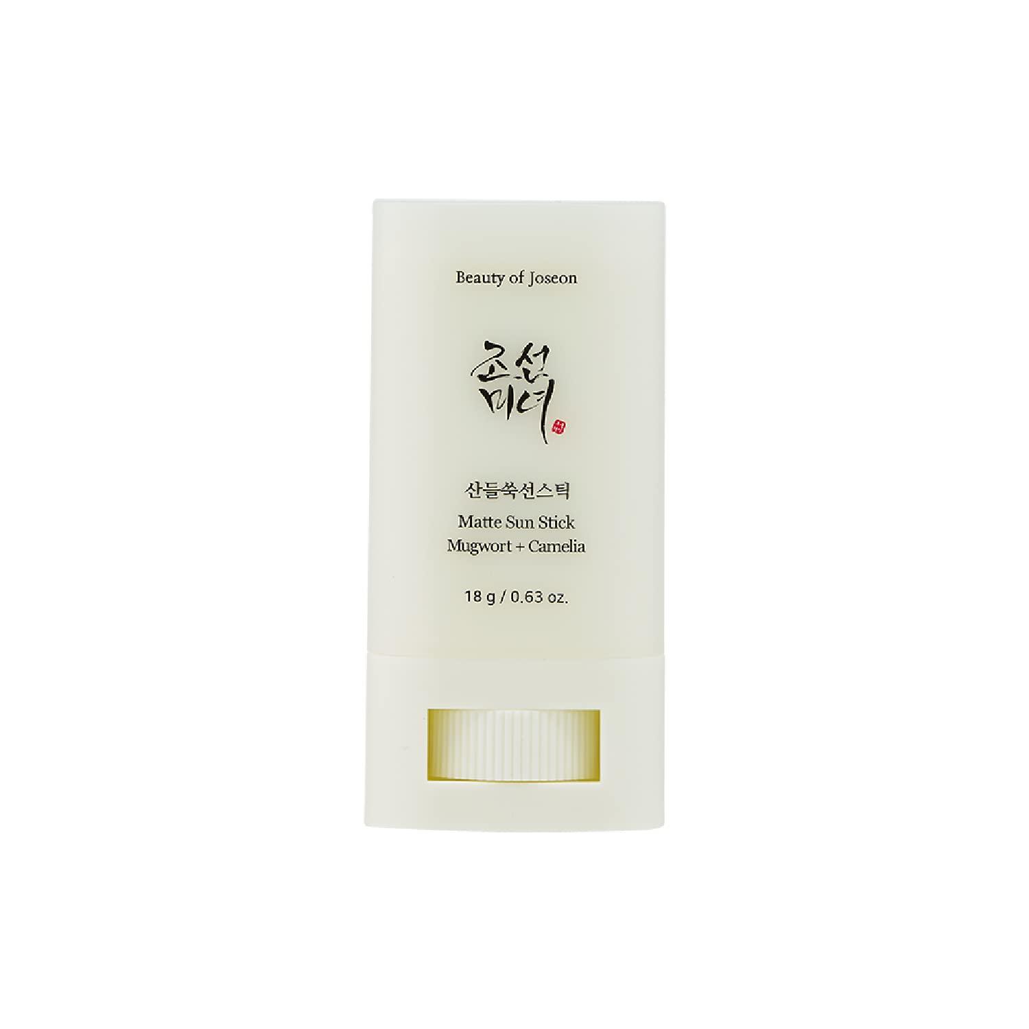 Beauty of Joseon Matte Sun Stick Mugwort Camellia SPF50 sunscreen stick