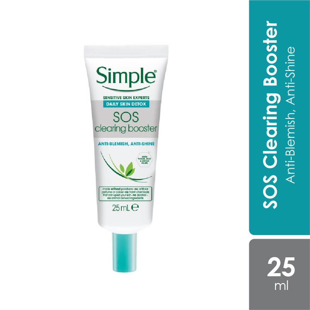 Simple Daily Skin Detox SOS Clearing Booster 25ml - Kbazar - Korean Cosmetics Store