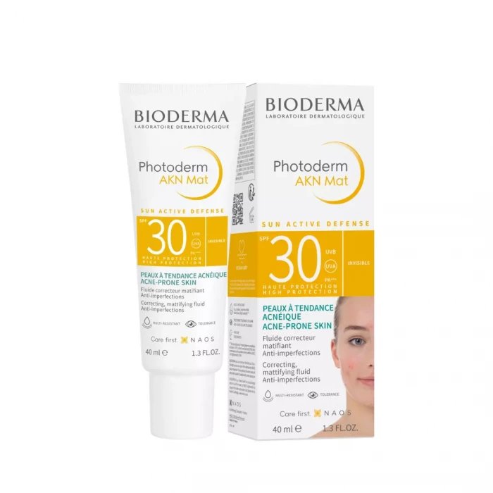 Bioderma Photoderm AKN Mat SPF 30 UVB (UVA) 40ml Price in Bangladesh | Kbazar