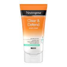 Neutrogena Clear & Defend Wash Mask 150ml - Kbazar - Korean Cosmetics Store