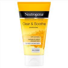 Neutrogena Clear and Soothe Oil-Free Gel Moisturizer 75ml - Kbazar - Korean Cosmetics Store