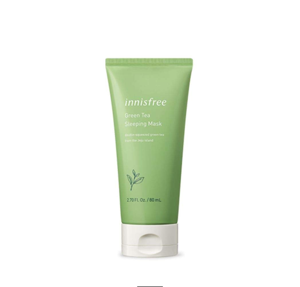 Innisfree Green Tea Sleeping Mask 80ml - Kbazar - Korean Cosmetics Store