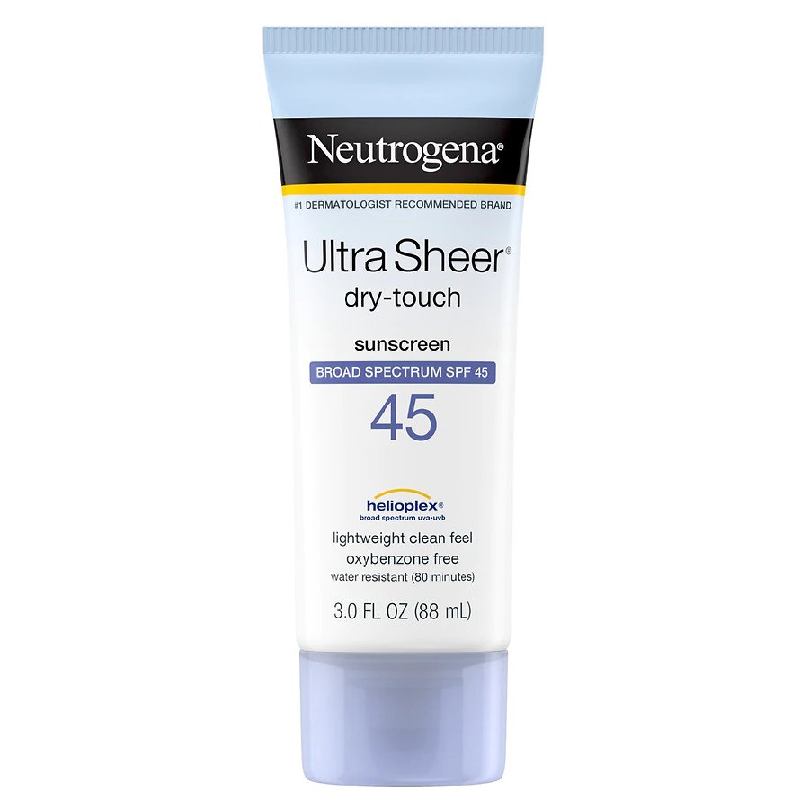 Neutrogena Ultra Sheer Dry Touch Sunscreen SPF 45 88ml - Kbazar - Korean Cosmetics Store