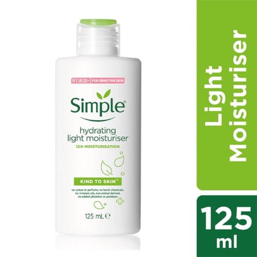 Simple Kind To Skin Hydrating Light Moisturiser 125ml - Kbazar - Korean Cosmetics Store