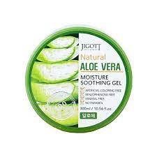 Jigott Natural Aloe Vera Moisture Soothing Gel - Kbazar Korean Cosmetics Store
