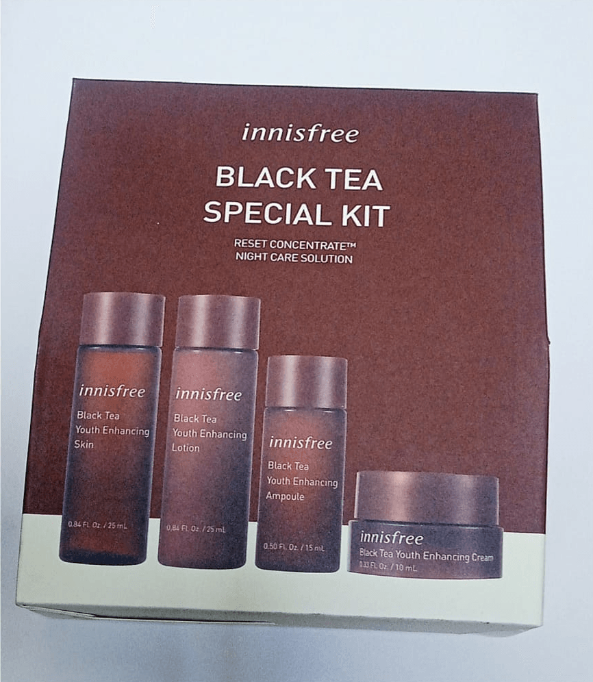 innisfree Black Tea Trial Kit 4pcs Price in Bangladesh | Kbazar