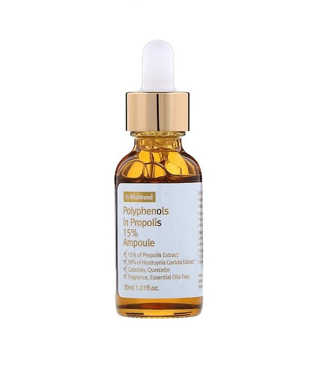 BY WISHTREND Polyphenols in Propolis 15% Ampoule 30ml - Kbazar - Korean Cosmetics Store