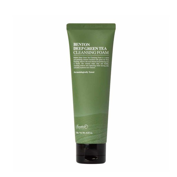 Benton Deep Green Tea Cleansing Foam 120g face cleanser or face wash price in Bangladesh at Kbazar
