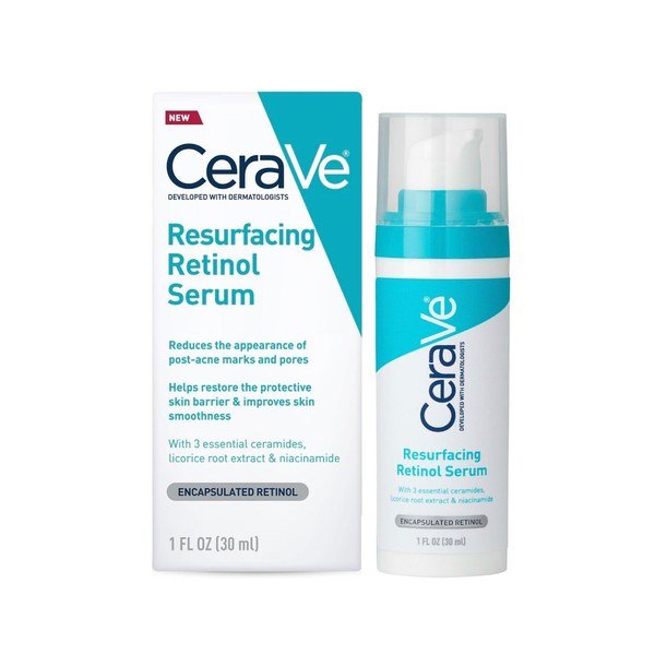 CeraVe Resurfacing Retinol Serum 30ml - Kbazar - Korean Cosmetics Store