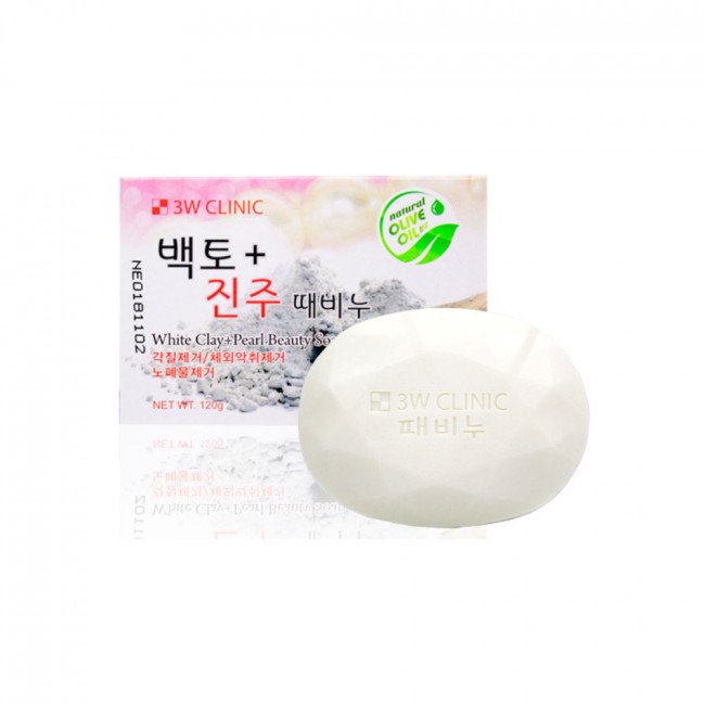 3W CLINIC Clay Pearl Soap 120g Price in Bangladesh | Kbazar