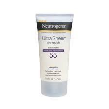 Neutrogena Ultra Sheer Dry-Touch Sunscreen SPF 55 88ml - Kbazar - Korean Cosmetics Store