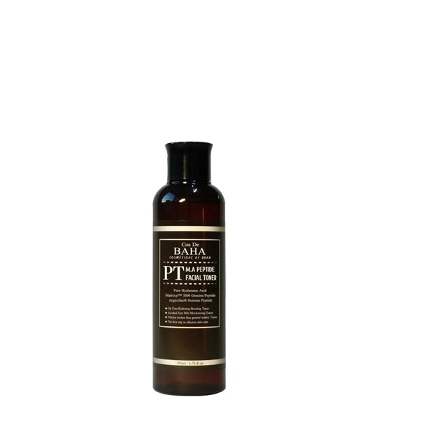 Cos De BAHA PT M.A Peptide Facial Toner (PT) 200ml - Kbazar - Korean Cosmetics Store