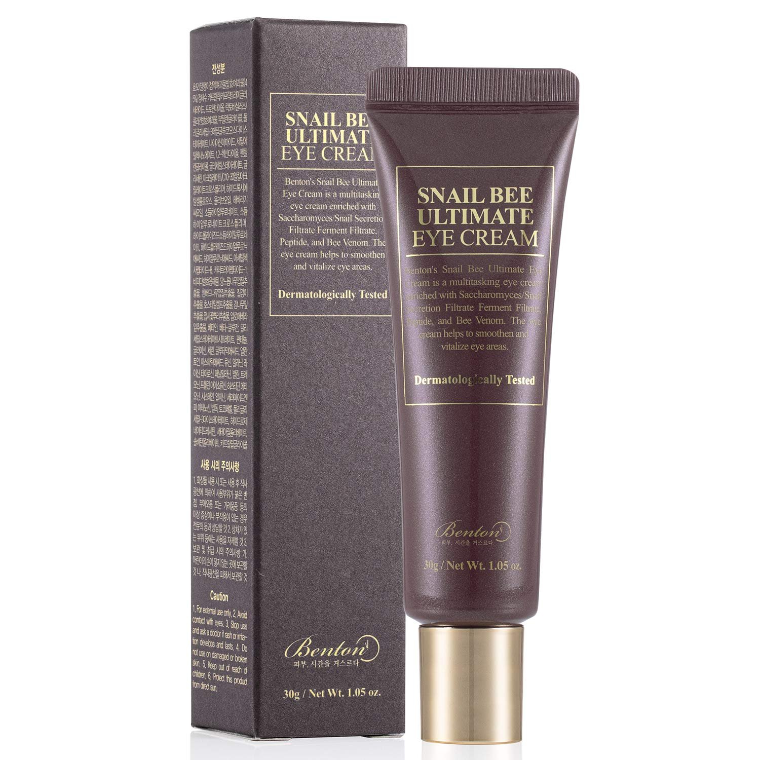 BENTON Snail Bee Ultimate Eye Cream 30g - Kbazar - Korean Cosmetics Store