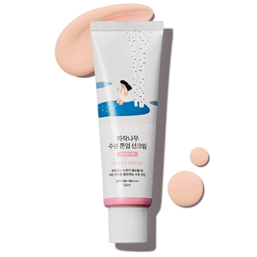 ROUND LAB Birch Juice Moisturizing Tone-Up Sunscreen Spf50+++ 50ml - Kbazar - Korean Cosmetics Store