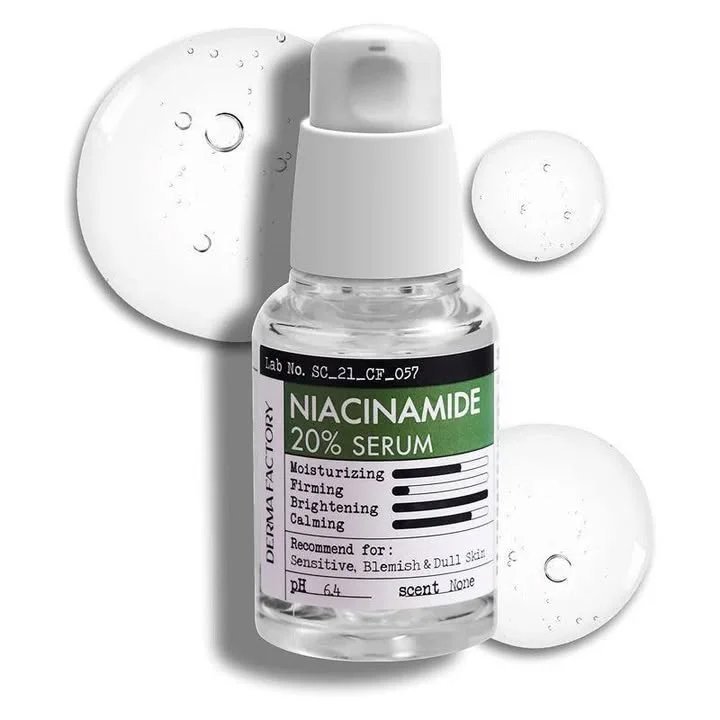 DERMA FACTORY Niacinamide 20% Serum 30ml serum, ampoule or essence price in Bangladesh at Kbazar