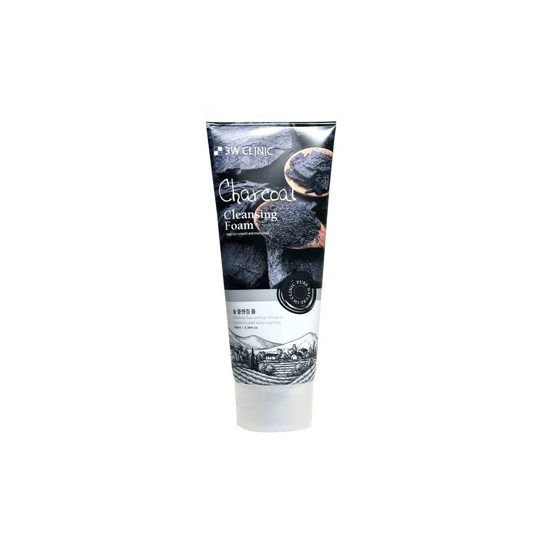 3w Clinic Charcoal Cleansing Foam 100 ml Price in Bangladesh | Kbazar