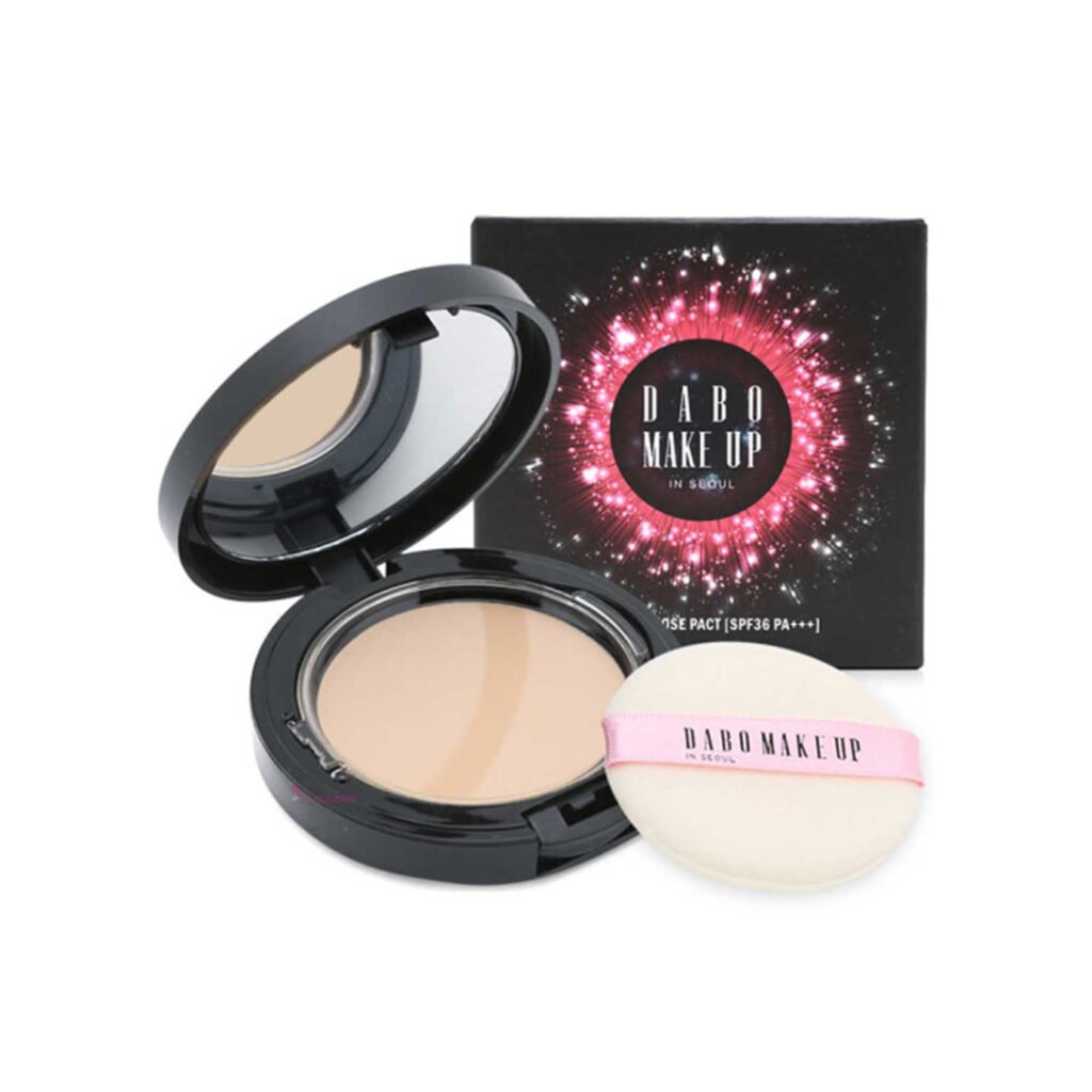 Dabo Make Up No Sebum Rose Pact SPF36 PA+++ 13 Light Price in Bangladesh | Kbazar
