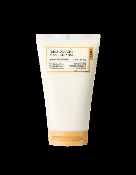 FULLY Rice Dough Mask Cleanser 130ml - Kbazar - Korean Cosmetics Store
