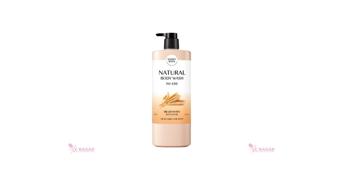 Happy Bath Natural Body Wash 900 g - Kbazar - Korean Cosmetics Store