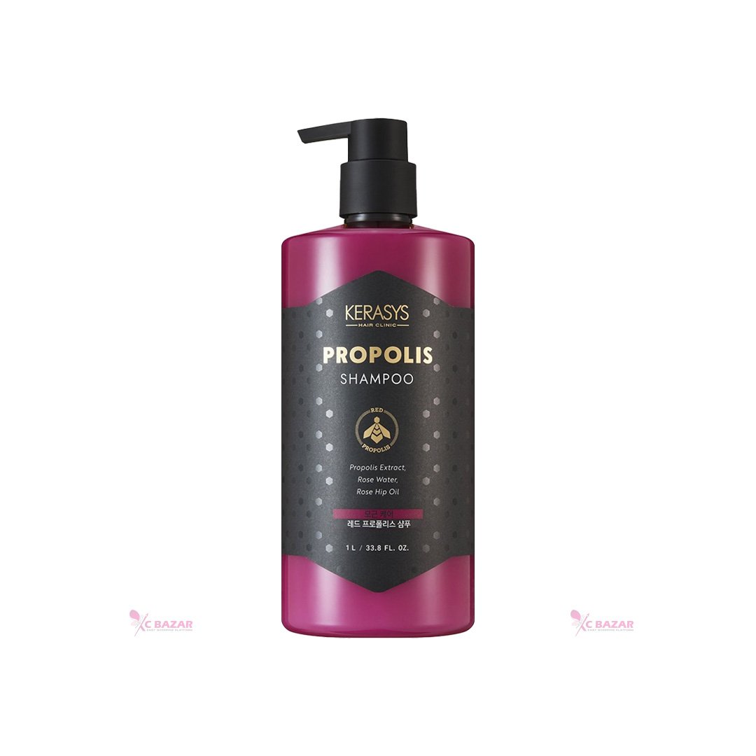 Kerasys Red Propolis Root Care Shampoo 1L - Kbazar - Korean Cosmetics Store