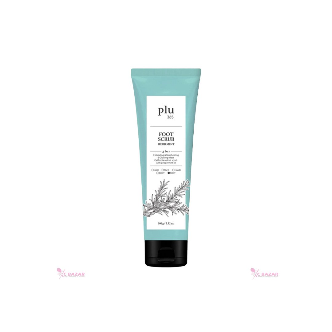 Plu 365 Foot Scrub Herb Mint 100 g Price in Bangladesh | Kbazar