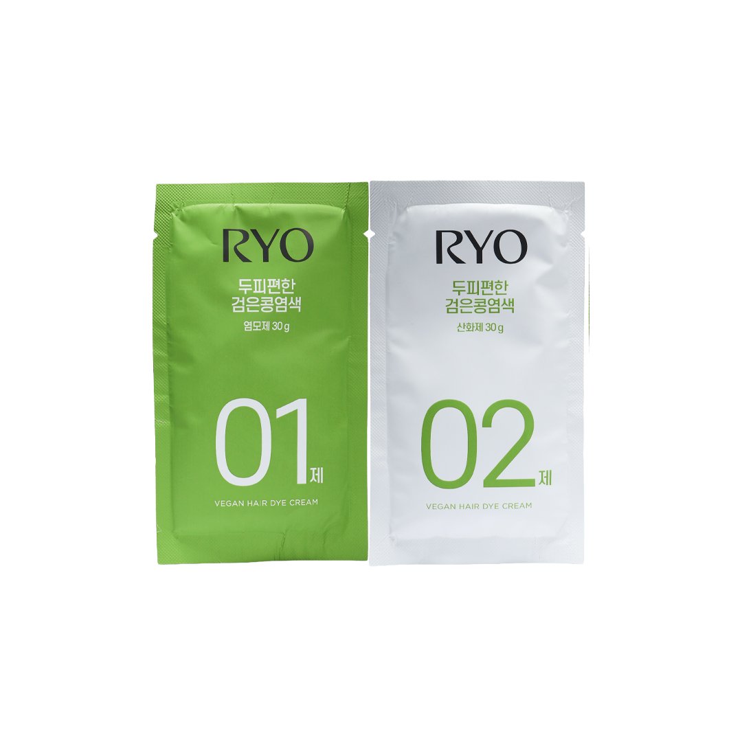 RYO Vegan Hair Dye Cream - Deep Brown 4.0 - Kbazar - Korean Cosmetics Store