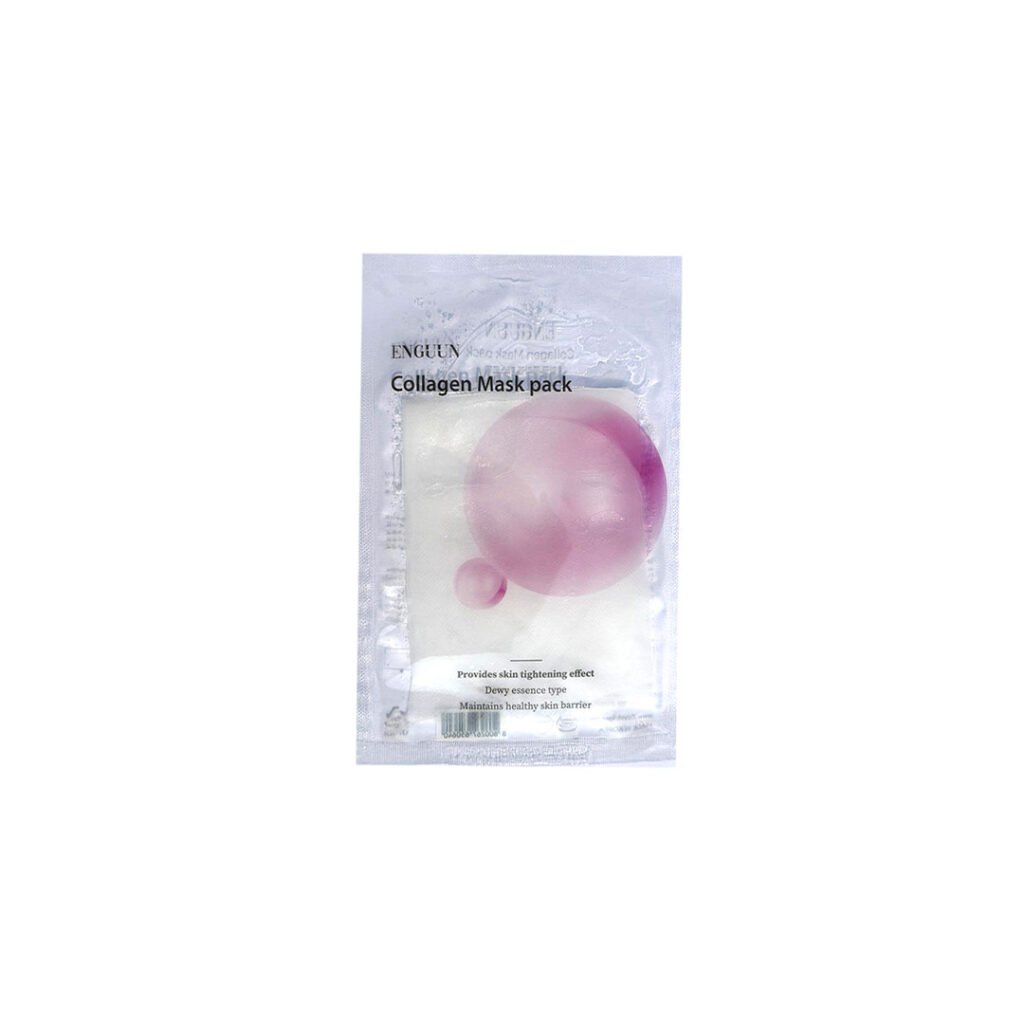 Enguun Mask Pack -Sheet Mask – COLLAGEN - Kbazar - Korean Cosmetics Store