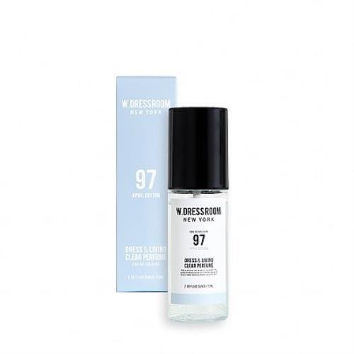 W.DRESSROOM Dress & Living Clear Perfume No.97 April Cotton 70ml - Kbazar Korean Cosmetics Store