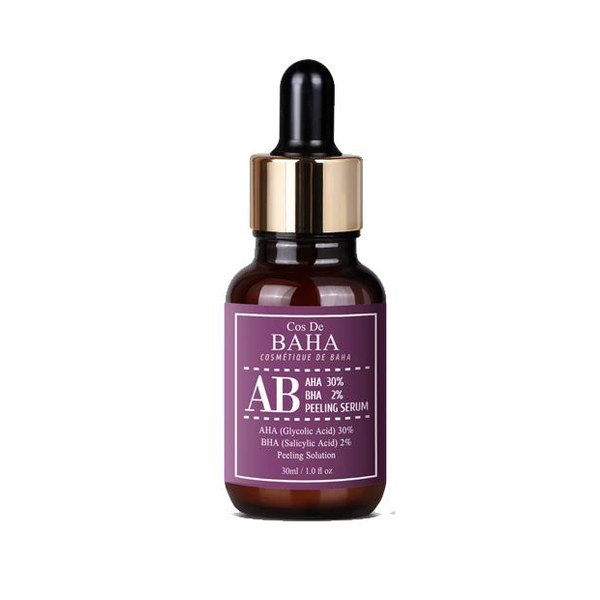 Cos De Baha AB AHA/BHA AB Serum 30ml - Kbazar Korean Cosmetics Store