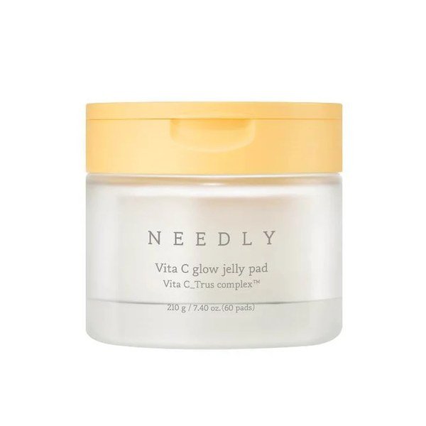 NEEDLY Vita C Glow Jelly Pad 60pads - Kbazar - Korean Cosmetics Store