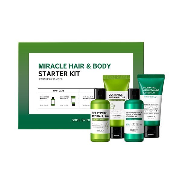 Some By Mi Miracle Hair & Body Starter Kit - Kbazar Korean Cosmetics Store