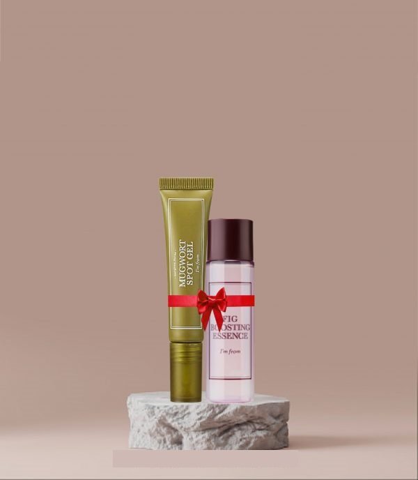 I’m From Mugwort Spot Gel 15ml & I’m From Fig Boosting essence 30ml Combo - Kbazar Korean Cosmetics Store