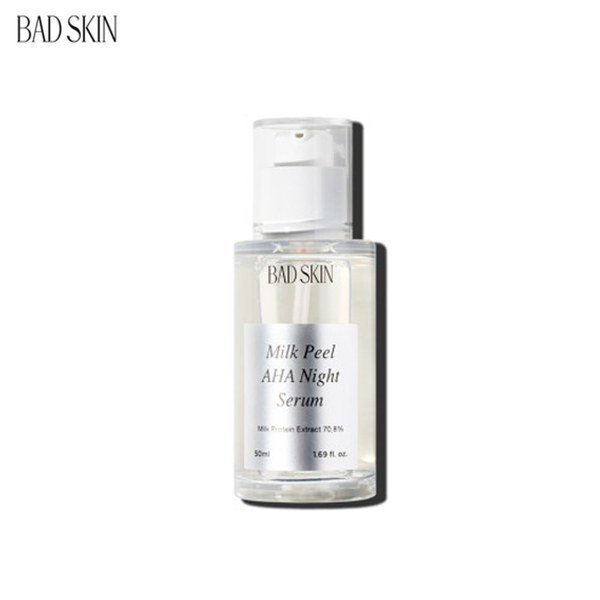 Bad Skin Milk Peel AHA Night Serum 50ml - Kbazar - Korean Cosmetics Store