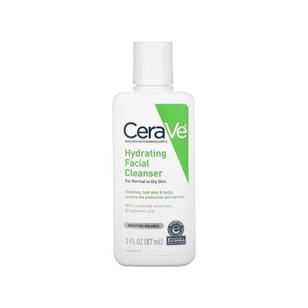 Cerave Hydrating Facial Cleanser – 87 ml - Kbazar - Korean Cosmetics Store
