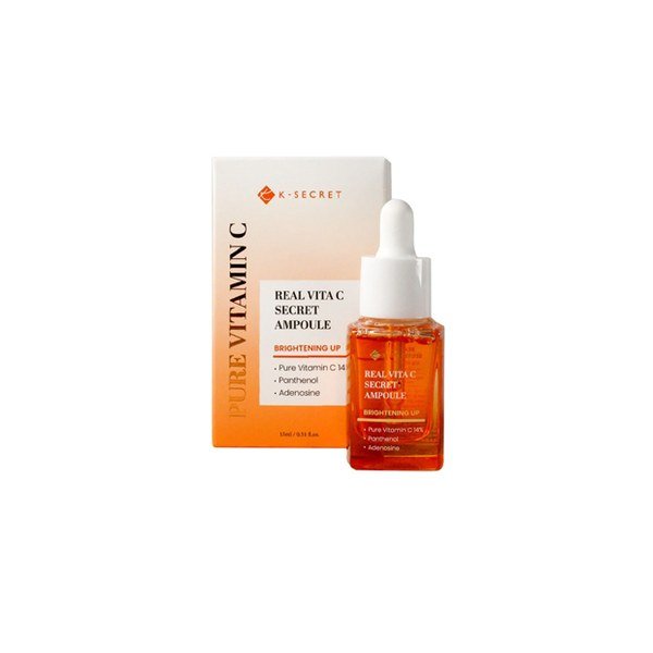 ksecret Real Vita C Secret Ampoule 15ml - Kbazar - Korean Cosmetics Store