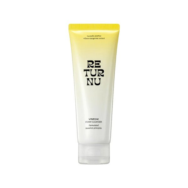 RETURNU Vita Tone Foam Cleanser 120ml - Kbazar - Korean Cosmetics Store