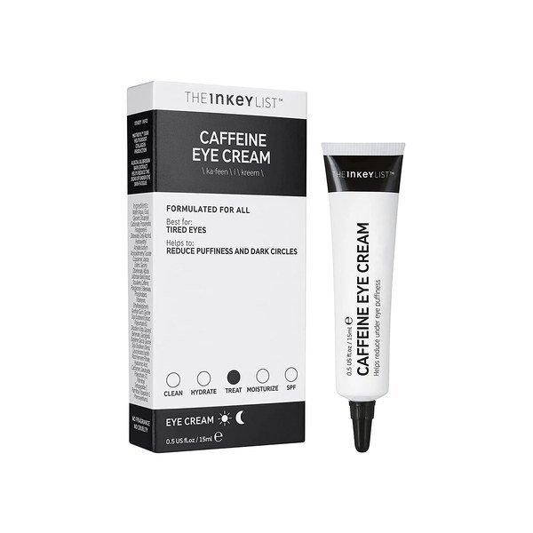 The Inkey List Caffeine Eye Cream – 15 ml - Kbazar - Korean Cosmetics Store