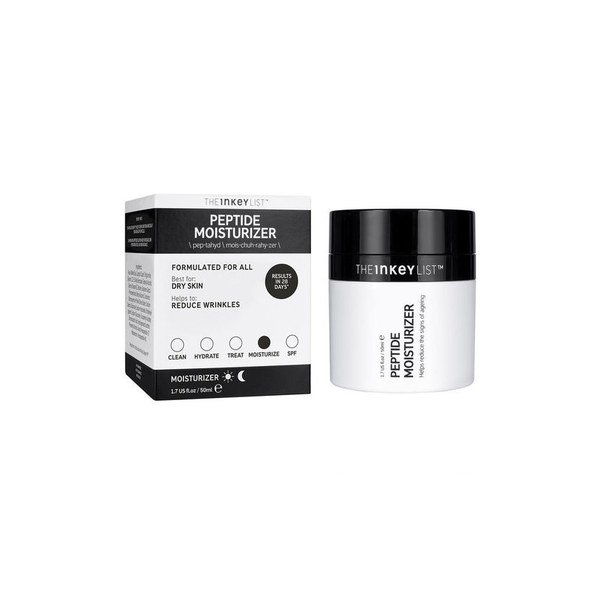 The Inkey List Peptide Moisturizer – 50 ml - Kbazar - Korean Cosmetics Store