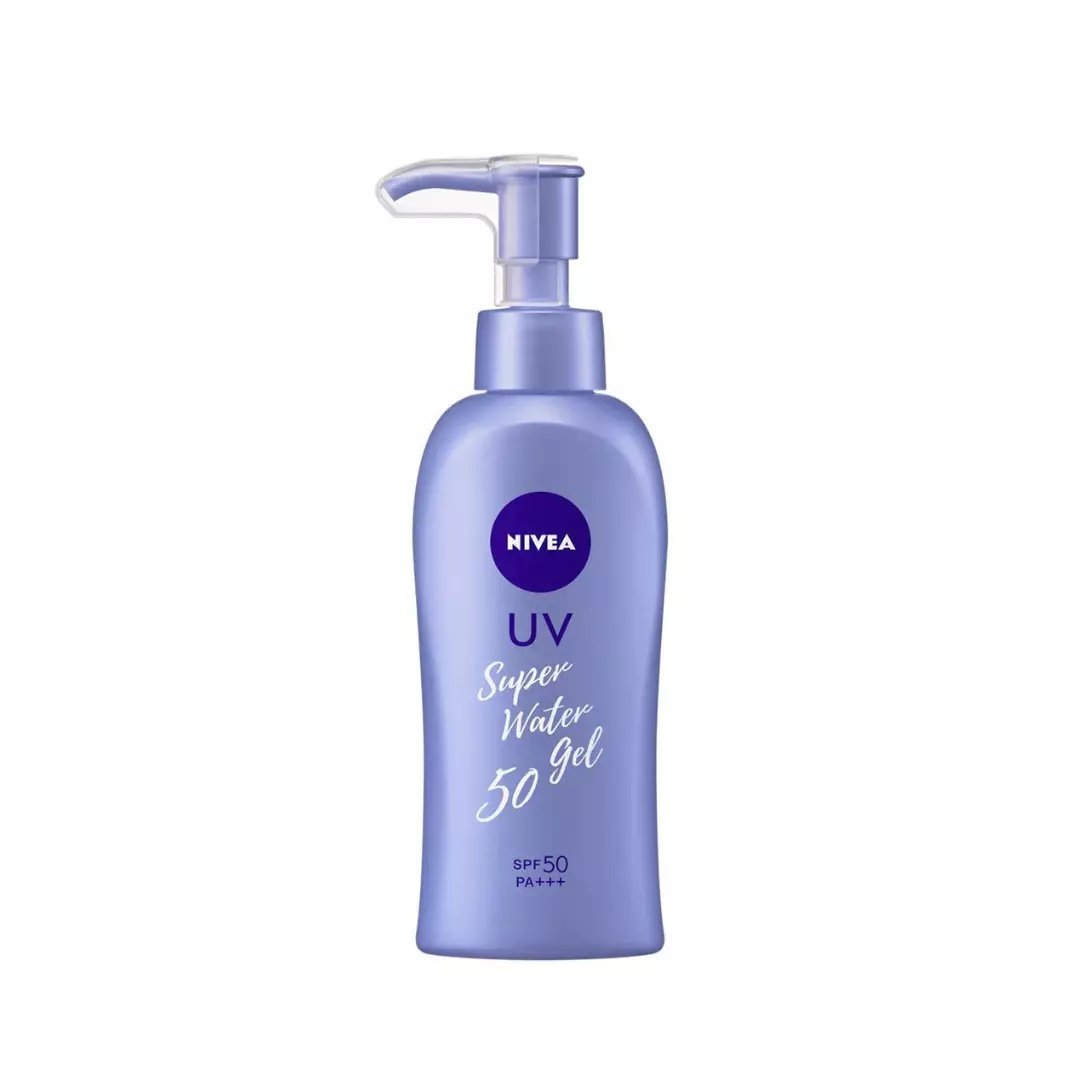 Nivea UV Super Water Gel Sunscreen SPF50 PA+++ 140gm - Kbazar Korean Cosmetics Store