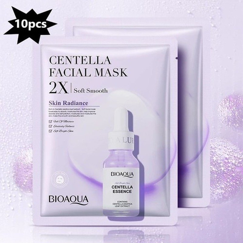 Bioaqua Red Pomegranate Moisturizing Sheet Mask 25g - Kbazar - Korean Cosmetics Store