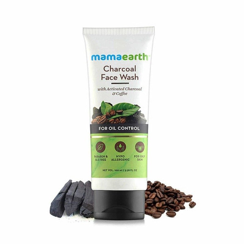 Mamaearth Charcoal Face Wash 100ml face cleanser or face wash price in Bangladesh at Kbazar