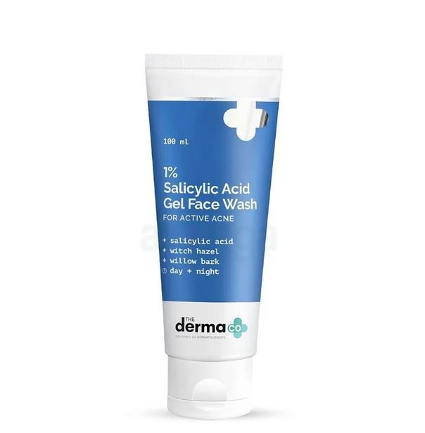 The Derma Co 1% Salicylic Acid Gel Face Wash 100ml - Kbazar Korean Cosmetics Store