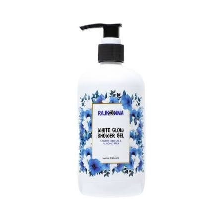 Rajkonna White Glow Shower Gel 330ml - Kbazar - Korean Cosmetics Store