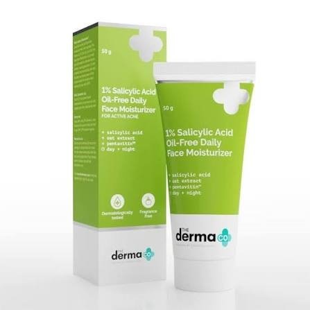 The Derma CO 1% Salicylic Acid Oil Free Daily Face Moisturizer 50g - Kbazar - Korean Cosmetics Store