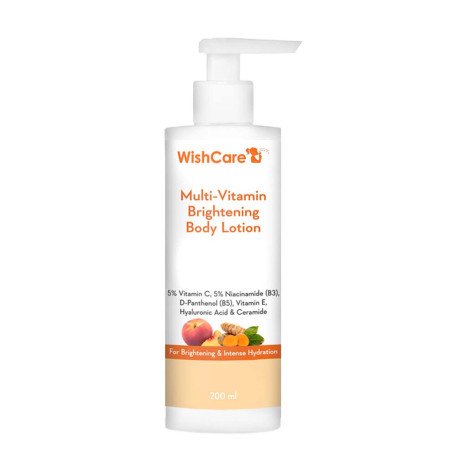 WishCare Multi Vitamin Brightening Body Lotion 200ml - Kbazar Korean Cosmetics Store
