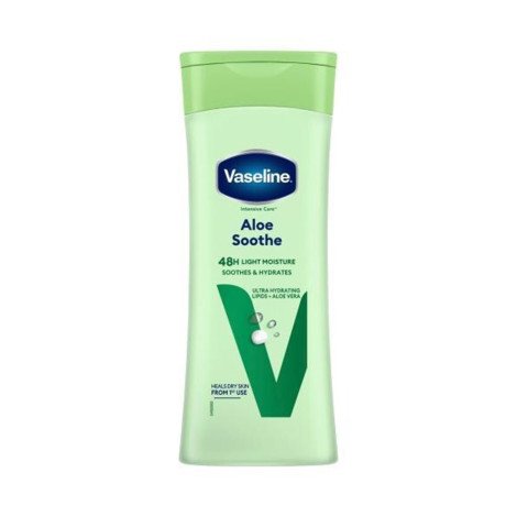 Vaseline Intensive Care Aloe Soothe Lotion 400ml - Kbazar Korean Cosmetics Store