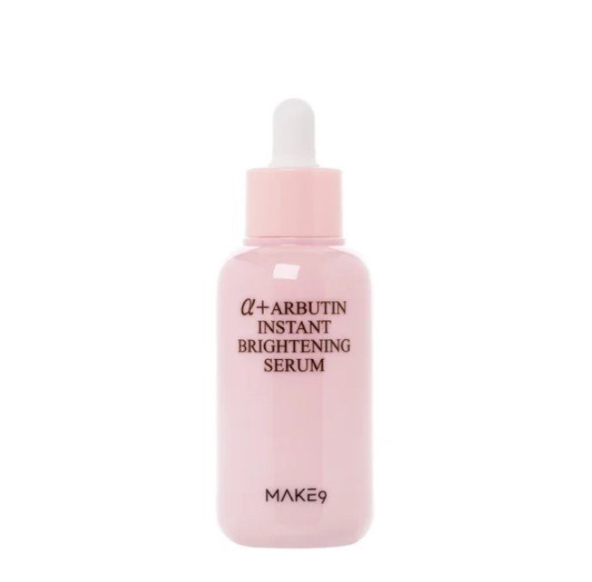 MAKE9 Alpha Arbutin Instant Brightening Serum 45ml - Kbazar - Korean Cosmetics Store