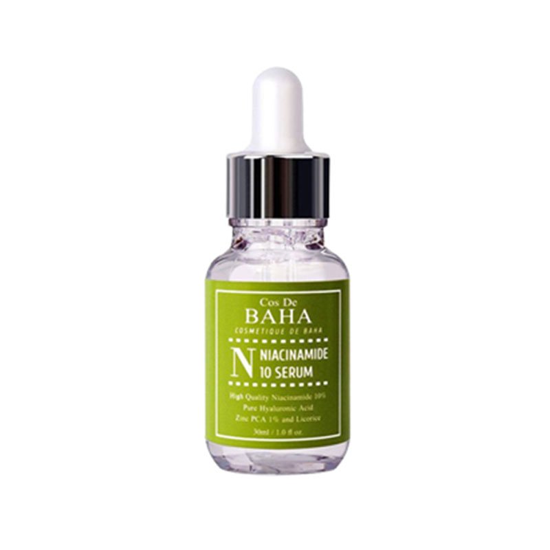 Cos De BAHA 10% Niacinamide Booster Serum with 1% Zinc 30ml (N) - Kbazar Korean Cosmetics Store